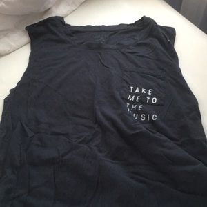 Take me to the music sleeveless